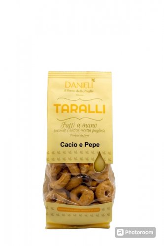 TARALLI AL CACIO E PEPE GR 240