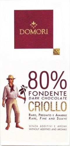 TAVOLETTA CIOCCOLATO BLEND CRIOLLO 80% 50 GR