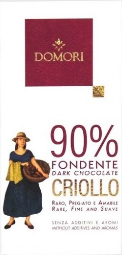 TAVOLETTA CIOCCOLATO BLEND CRIOLLO 90% 50 GR