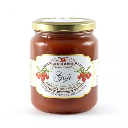 COMPOSTA BIO DI GOJI CON SOLO ZUCCHERI DELLA FRUTTA 390 GR