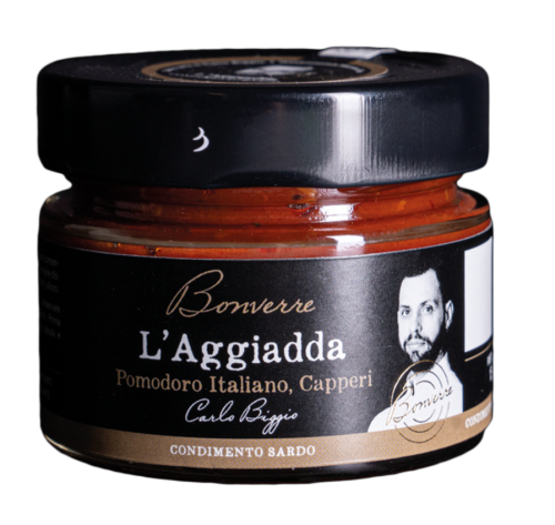 L' AGGIADA POMODORO ITALIANO E CAPPERI 130 GR - CHEF CARLO BIGGIO