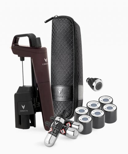 CORAVIN SISTEMA MESCITA TIMELESS MODEL SIX+ LIMITED EDITION HERMITAGE RED