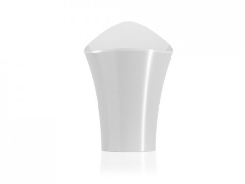 SECCHIELLO VELA BUCKET ROUND WHITE