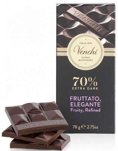 TAVOLETTA EXTRA FONDENTE 70% 78 GR