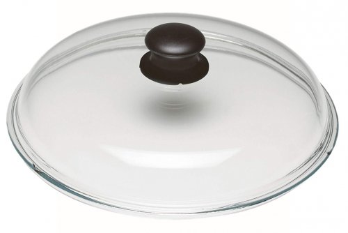 COPERCHIO VETRO POMOLO PLASTICA CM 24