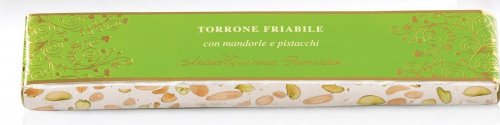 TORRONE FRIABILE MANDORLE E PISTACCHI RAMAGE 200 GR