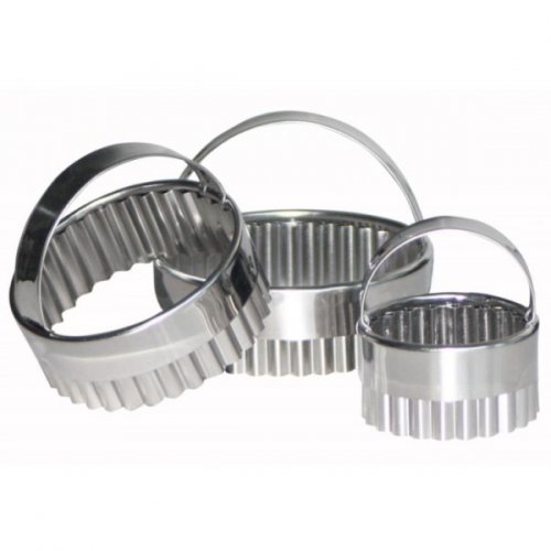 SET 3 TAGLIABISCOTTI INOX