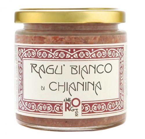 RAGU' BIANCO DI CHIANINA 200 GR