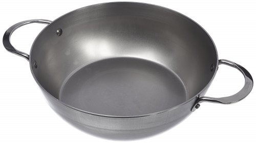 PADELLA LIONESE TONDA PROFONDA 2 MANICI SERIE MINERAL B ELEMENT 32 CM
