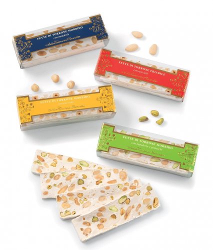 TORRONE 4 FETTE FRIABILE NOCCIOLE RAMAGE 120 GR