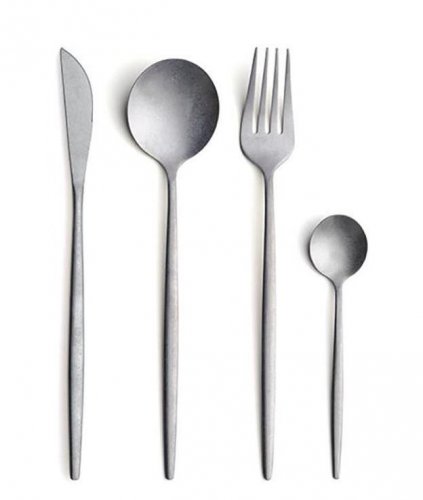ZEN SET 24 POSATE IN ACCIAIO VINTAGE