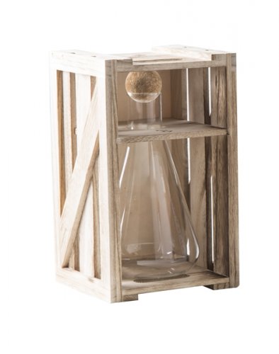 DECANTER ALCHIMIA VETRO BOROSILICATO CON TAPPO SUGHERO 750 ML