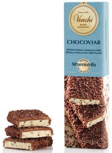 STECCA CHOCOVIAR STRACCIATELLA 200 GR