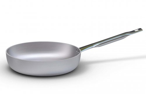 ART 6800 PADELLA SVASATA BASSA I28 CM IN ALLUMINIO