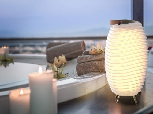 SPUMANTIERA ALTOPARLANTE BLUETOOTH CON LUCE SYNERGY 50S