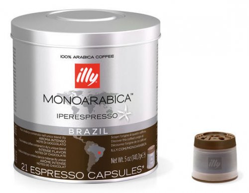 21 CAPSULE ILLY IPERESPRESSO MONOARABICA BRASILE
