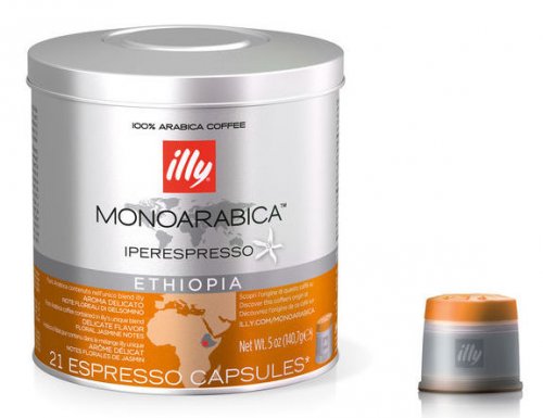 21 CAPSULE ILLY IPERESPRESSO MONOARABICA ETIOPIA
