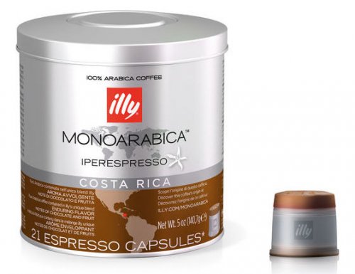 21 CAPSULE ILLY IPERESPRESSO MONOARABICA COSTARICA