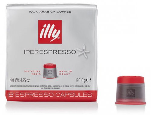 18 CAPSULE ILLY IPERESPRESSO TOSTATURA MEDIA