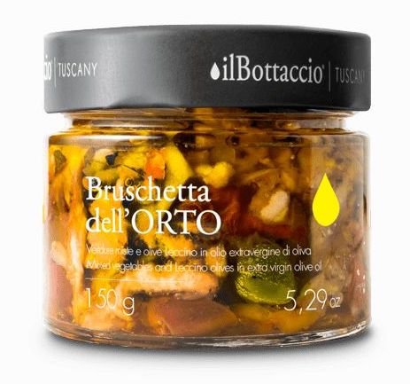 BRUSCHETTA DELL'ORTO IN OLIO EVO 150 GR