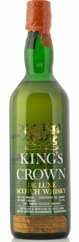 KING'S CROWN DE LUXE SCOTCH WHISKY
