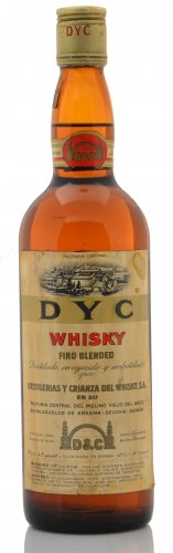 FACTORIA CENTRAL DYC WHISKY FINO BLENDED 750 ML