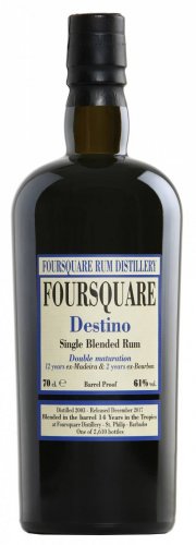 RUM DESTINO SINGLE BLENDED RUM 2003 700 ML