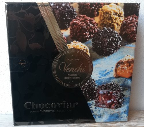 COFANETTO LUSSO MINI PRALINES CHOCAVIAR 129 GR