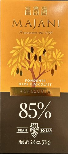 TAVOLETTA VENEZUELA 85% 75 GR