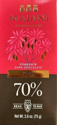 TAVOLETTA PERU' 70% 75 GR
