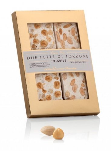 ASTUCCIO 2 FETTE ORO TORRONE FRIABILE 60 GR