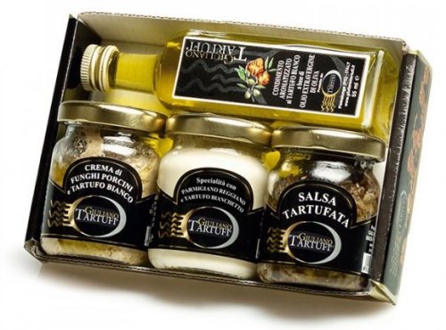 COMPOSIZIONE DI 4 PRODOTTI MIGNON AL TARTUFO