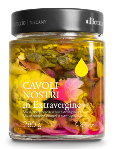 MIX DI CAVOLI IN OLIO EVO 280 GR