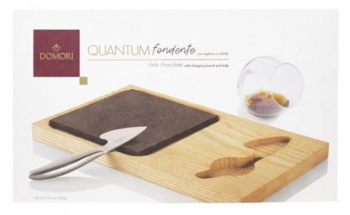 QUANTUM FONDENTE 500 GR + TAGLIERE + COLTELLO