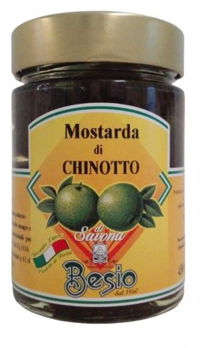 MOSTARDA DI CHINOTTO 430 GR