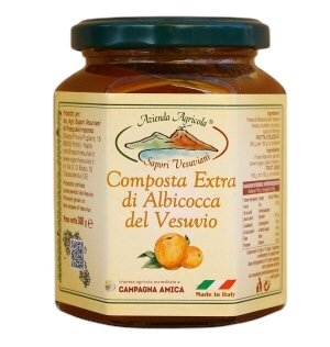 COMPOSTA EXTRA DI ALBICOCCA DEL VESUVIO 300 GR