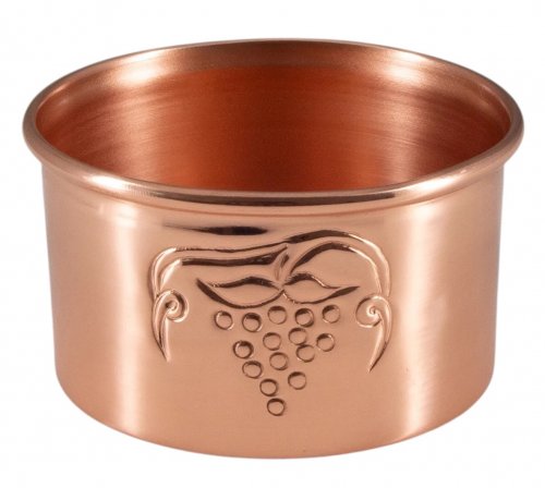 SOTTOBOTTIGLIA IN RAME PER VINI FERMI