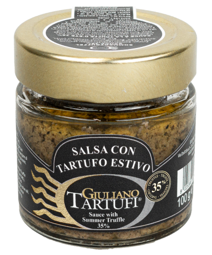 SALSA CON TARTUFO ESTIVO 35% 100 GR