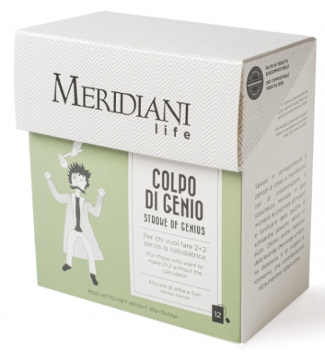 12 FILTRI  'COLPO DI GENIO' TISANA DELLA CONCENTRAZIONE