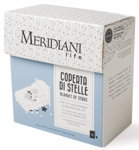 12 FILTRI 'COPERTA DI STELLE' TISANA DELLA BUONANOTTE