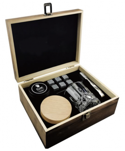 SET AFFUMICATORE COCKTAIL CON BICCHIERE