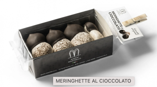 MERINGHETTE AL CIOCCOLATO  150 GR