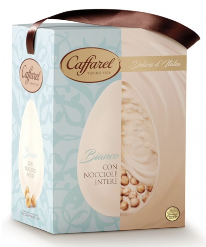 UOVO PIEMONTE BIANCO CON NOCCIOLE INTERE 530 GR