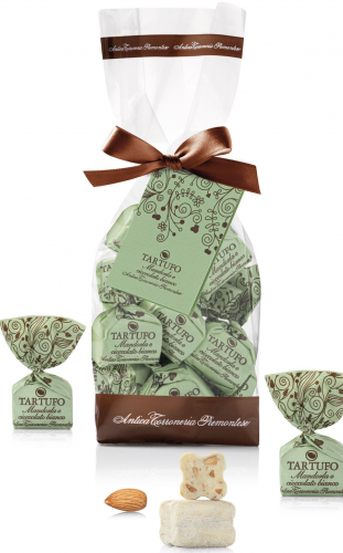 TARTUFI MANDORLA CIOCCOLATO BIANCO 200 GR