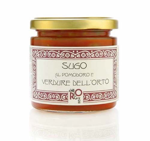 SUGO AL POMODORO E VERDURE DELL'ORTO 200 GR