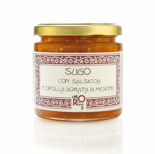 SUGO AL POMODORO CON PANCETTA E CIPOLLA DORATA 200 GR