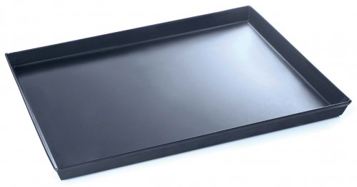 ART 3044 TEGLIA FORNO RETT. FERRO BLU SVASATA 50 X 35 CM