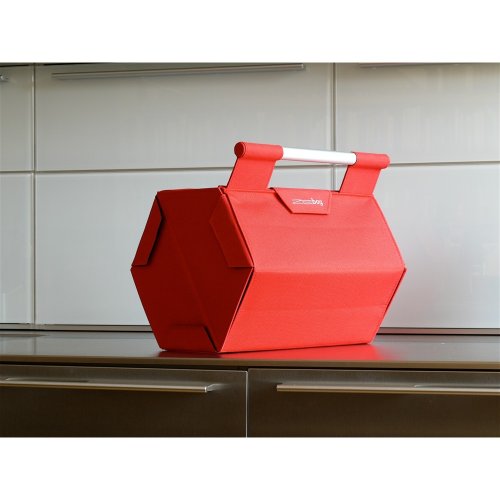 PORTABOTTIGLIA ZEBAG ROSSO