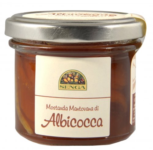MOSTARDA MANTOVANA DI ALBICOCCA 120 GR