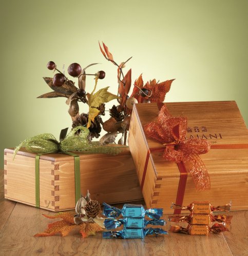 AUTUNNO SCATOLA LEGNO 300 GR